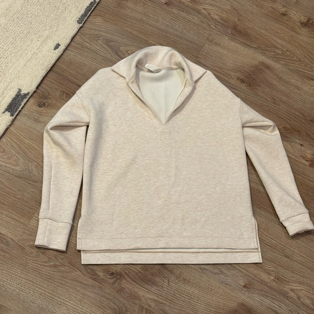 SPANX Cream Women's Sweatshirt